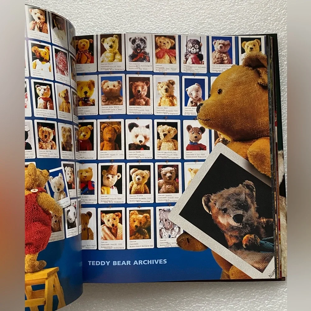 Teddy's World Large Book by Joost Elffers and Mirja de Vries (2002 Hardcover)